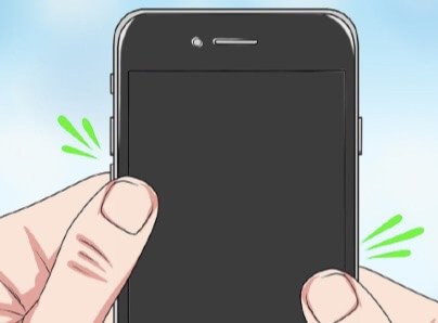 push iphone screen