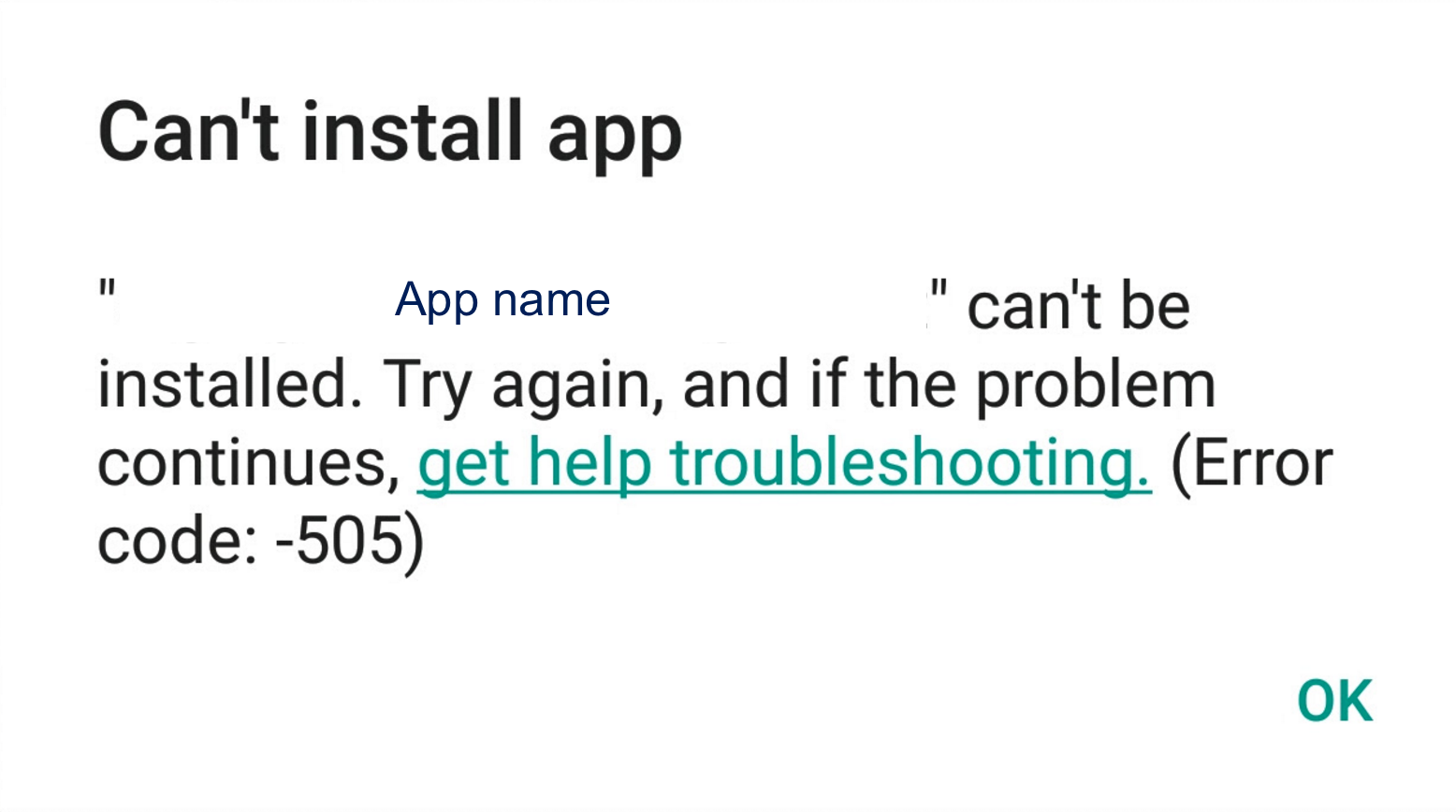Consertar Erro 505 Em Google Play Store