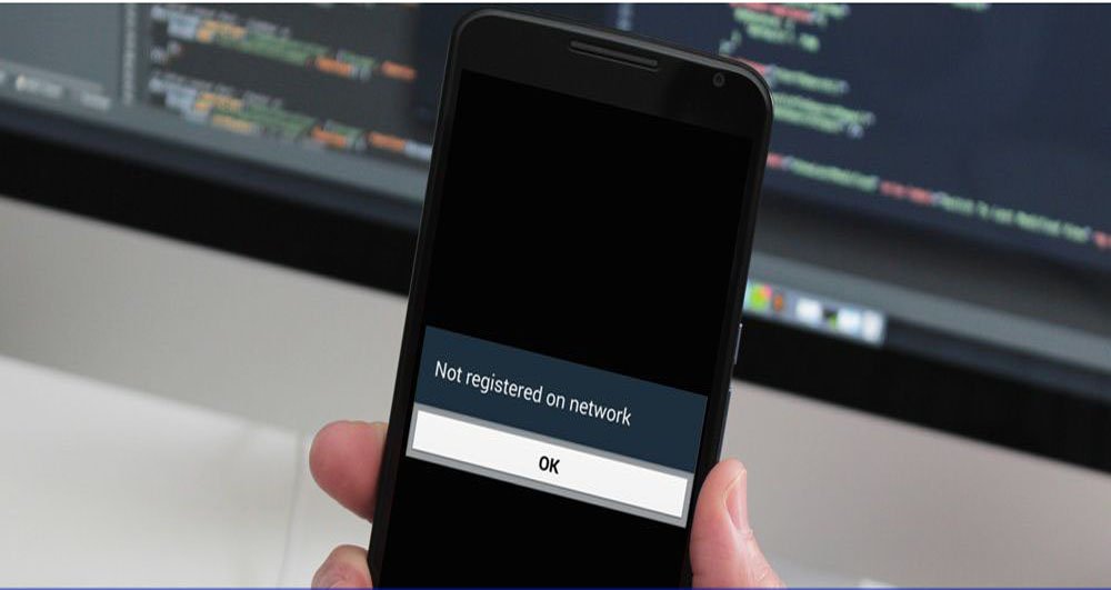 corrigir o erro "Não registrado na rede" no telefone Android / Samsung