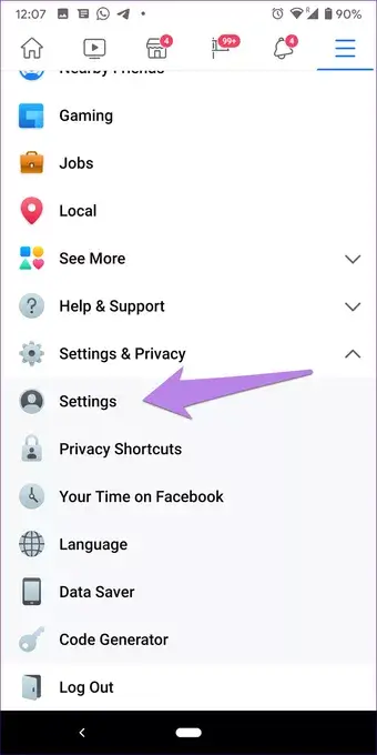 change-facebook-password