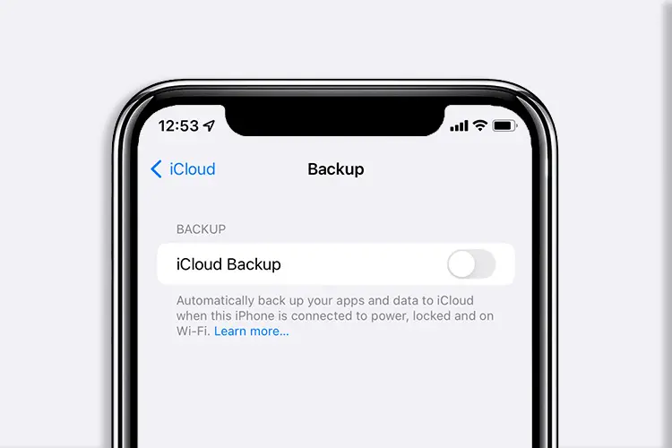 corrigir Backup do iCloud acinzentado No iPhone
