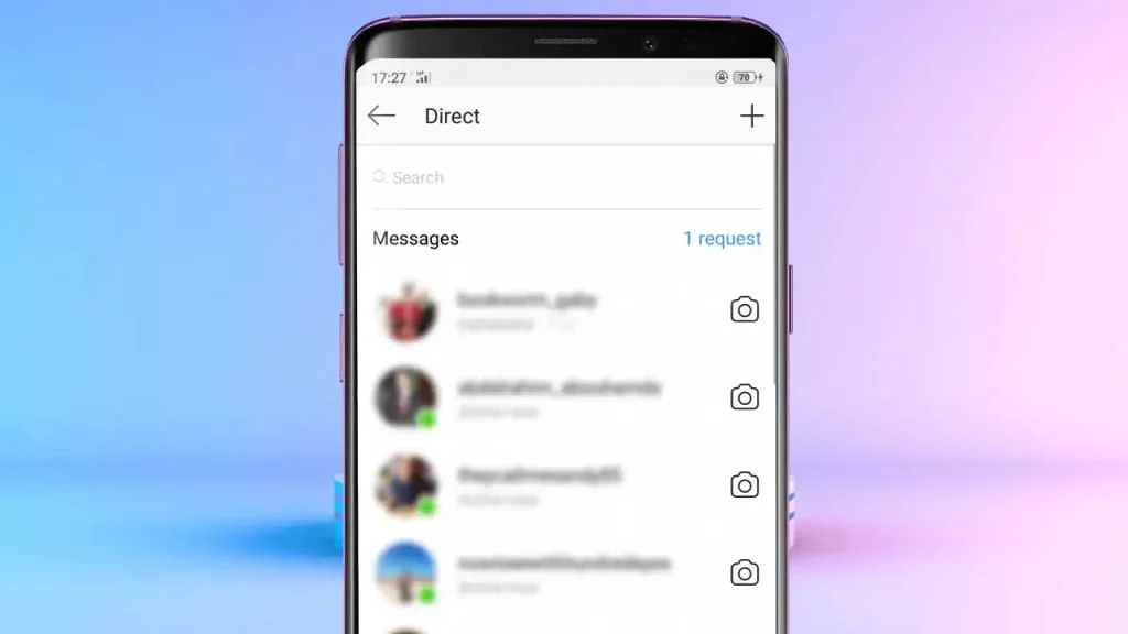 Mensagens diretas do Instagram Não funciona no Android