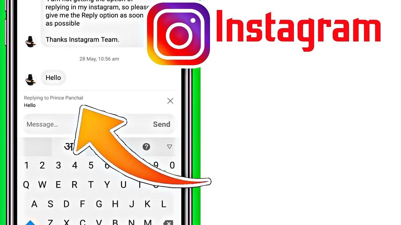 Corrigir Instagram Mensagem de resposta ao deslizar não funciona Android