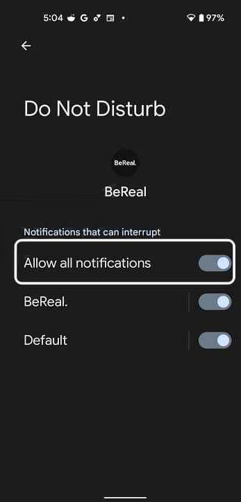 bereal-do-not-disturb