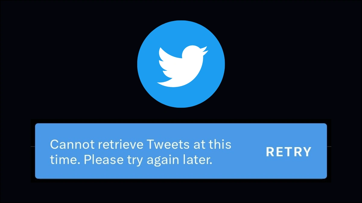 Correção Não é possível recuperar tweets no momento No Android