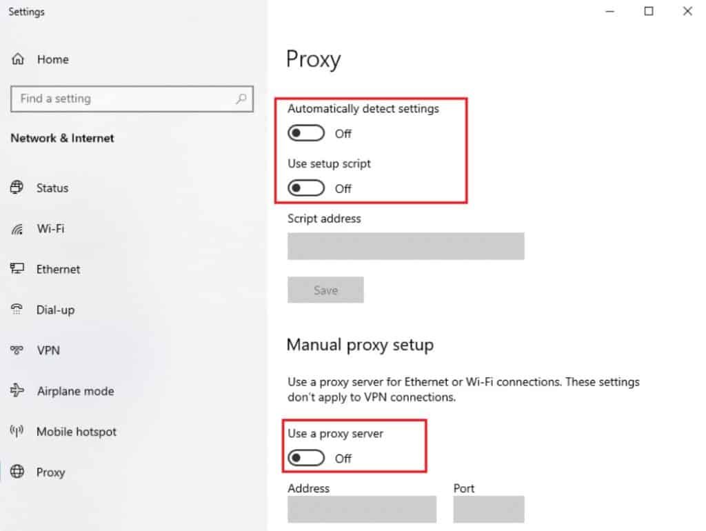 Disable-VPN