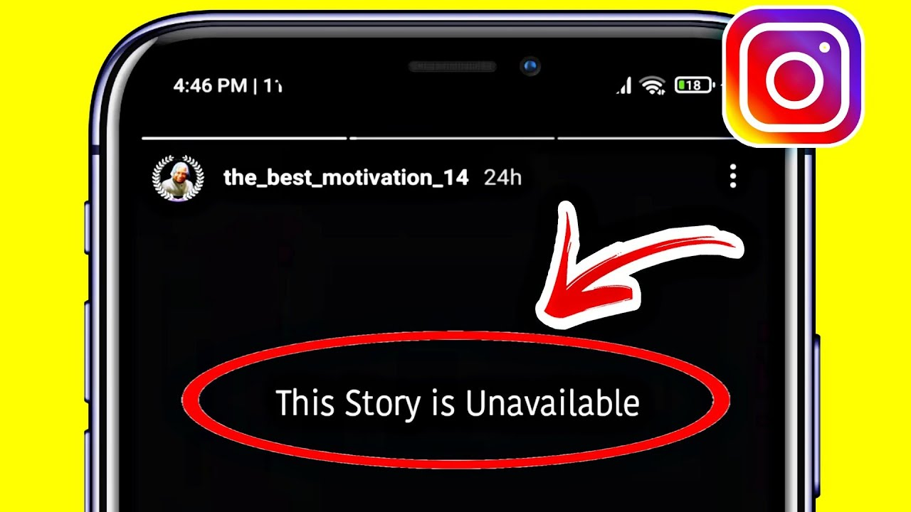 consertar "Esta história não está disponível" No instagram