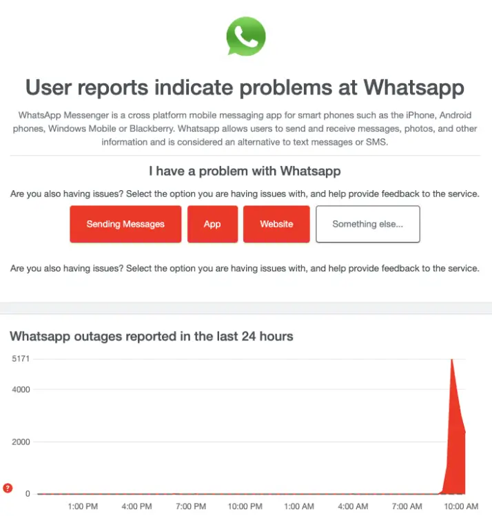 whatsapp-downdetector