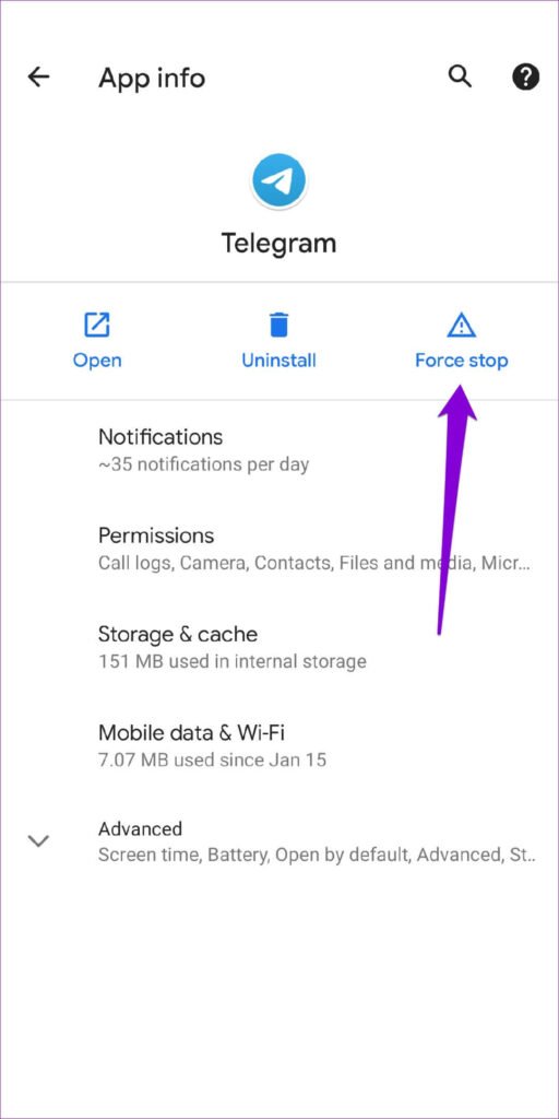 Force-Stop-Telegram-App
