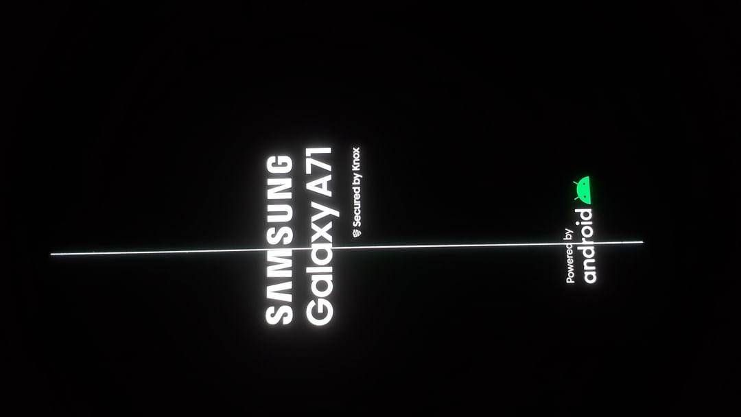 corrigir Linha Vertical Branca Ligada Telefone Samsung Galaxy A71